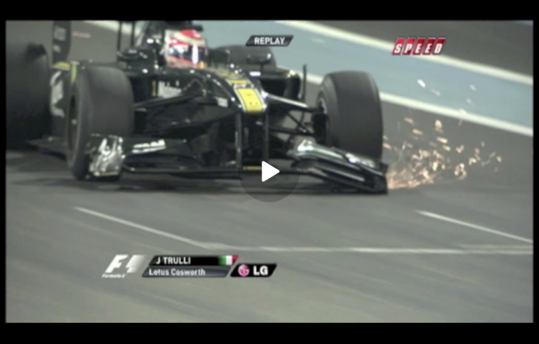Formula 1 – Abu Dhabi Crashes and Mishaps – 2010